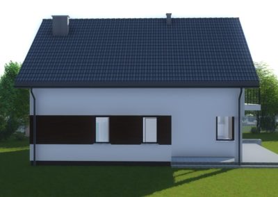 Projekt domu jednorodzinnego