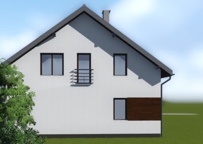 Projekt domu jednorodzinnego